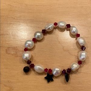 Pearl bracelet real fresh water pearls